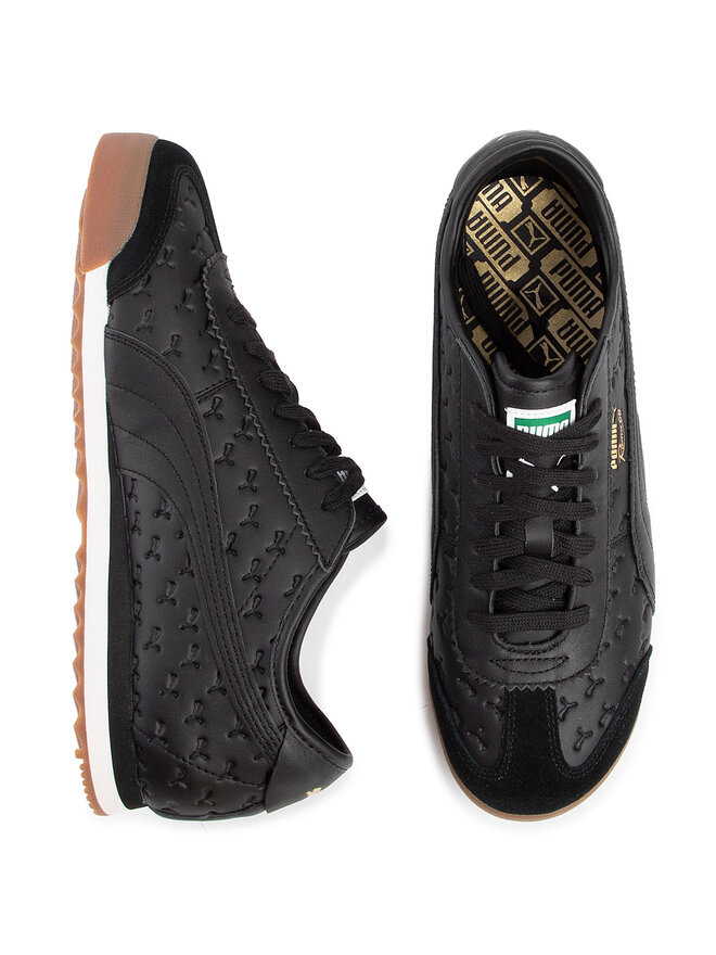 Puma Снікерcи Puma Roma '68 Gum 370600 01 Чорний