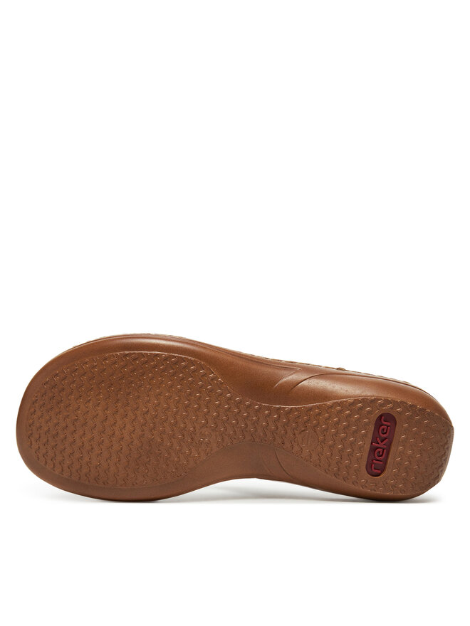 Rieker Natikači Rieker 608K1-45 Siva