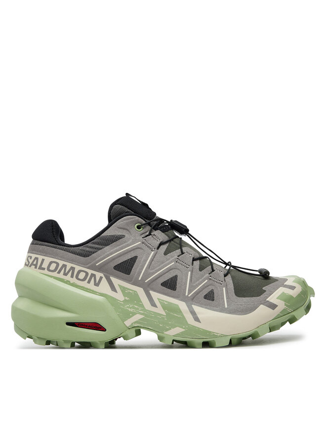 Salomon Buty do biegania Salomon Speedcross 6 L47582000 Szary