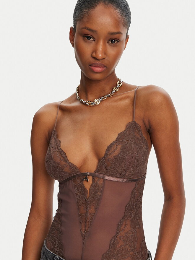 Patrizia Pepe Patrizia Pepe Боді 2I0143/A602-B825 Коричневий