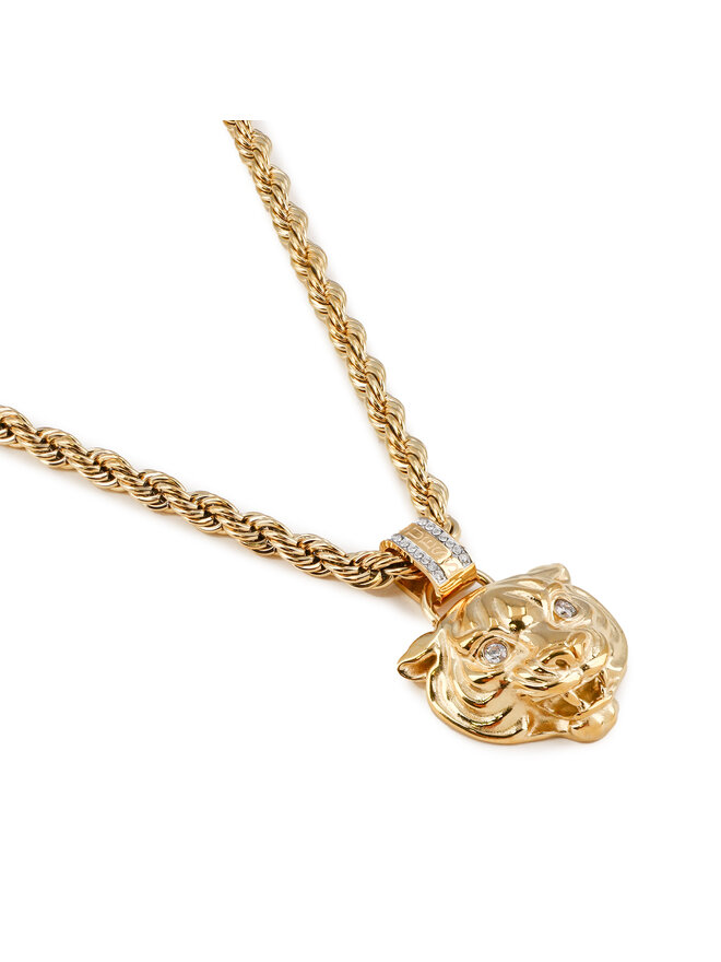 Guess Naszyjnik Guess JUBN01 355JW Złoty