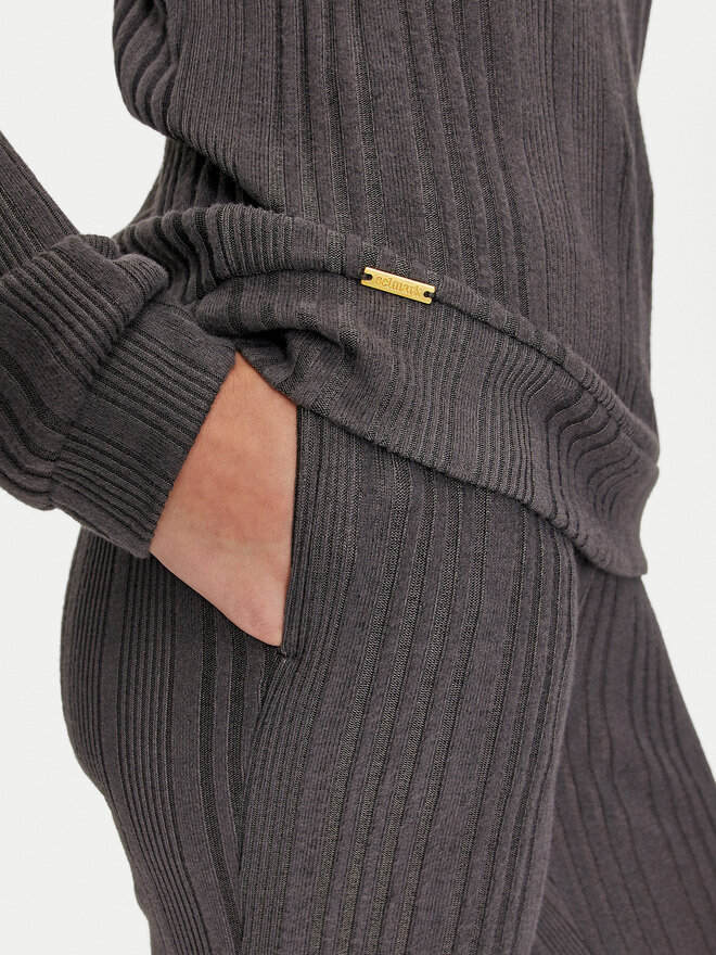 Selmark Selmark Pyjama Basica P6073 Grau Regular Fit