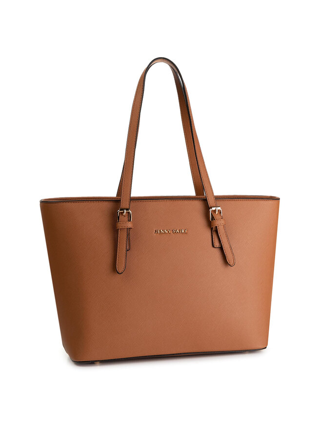Sac flora and co marron on sale