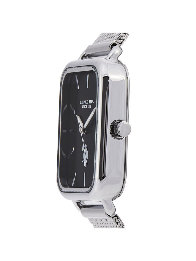 U.S. Polo Assn. Zegarek U.S. Polo Assn. Sylvie USP8333BK Srebrny