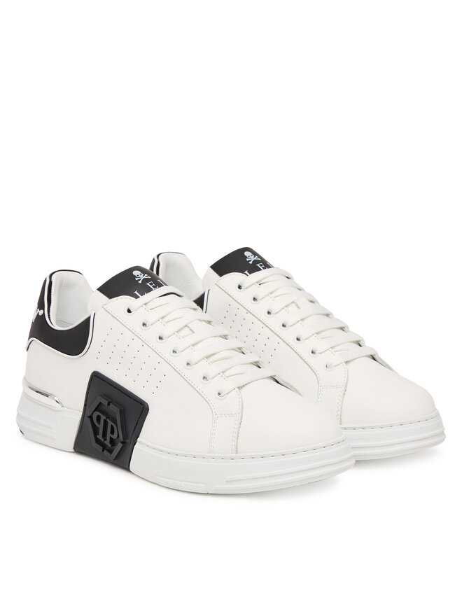PHILIPP PLEIN Снікерcи PHILIPP PLEIN PAES USC0775 PLE005N Білий