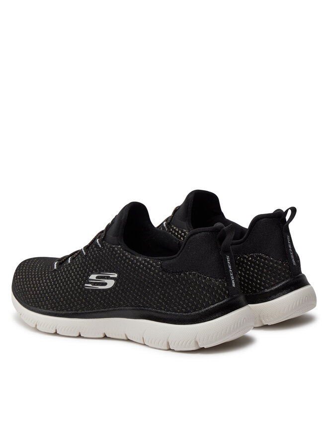 Skechers Сникърси Skechers Bright Bezel 149204/BKSL Черен