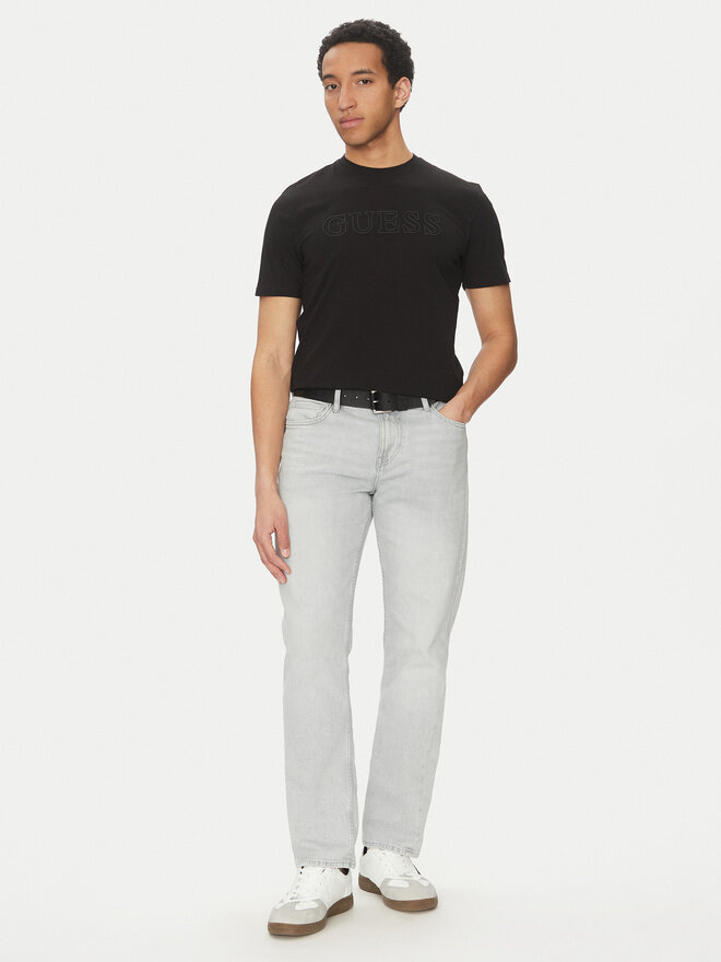 Guess Guess T-Shirt Z2YI11 J1314 Μαύρο Regular Fit