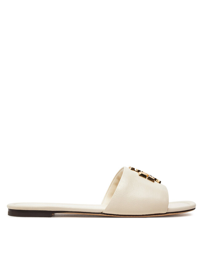 Tory Burch Klapki Tory Burch Eleanor 157966 Écru