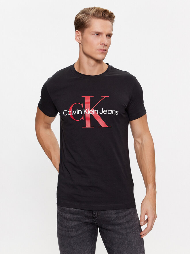 Calvin Klein Jeans Calvin Klein Jeans T-Shirt J30J320935 Μαύρο Slim Fit