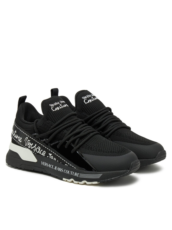 Versace Jeans Couture Sneakersy Versace Jeans Couture 78VA3SA8 Černá