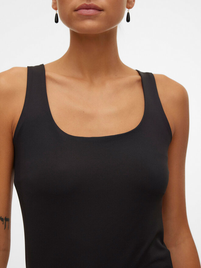 Vero Moda Vero Moda Marškinėliai Million 10305800 Juoda Regular Fit