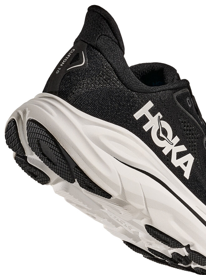 Hoka Παπούτσια για Τρέξιμο Hoka Clifton 10 Wide 1162050 Μαύρο