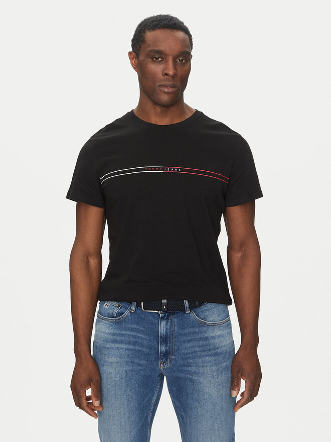 Tommy Jeans Tommy Jeans Set 2 majice Entry Graphic DM0DM21902 Šarena Slim Fit