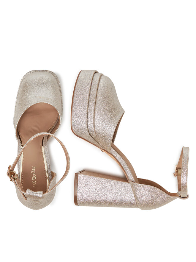 DeeZee Туфлі DeeZee LW85478-6 Золотий
