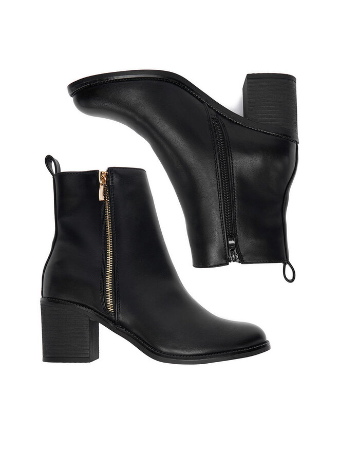 DeeZee Botine DeeZee 60162-3 Negru