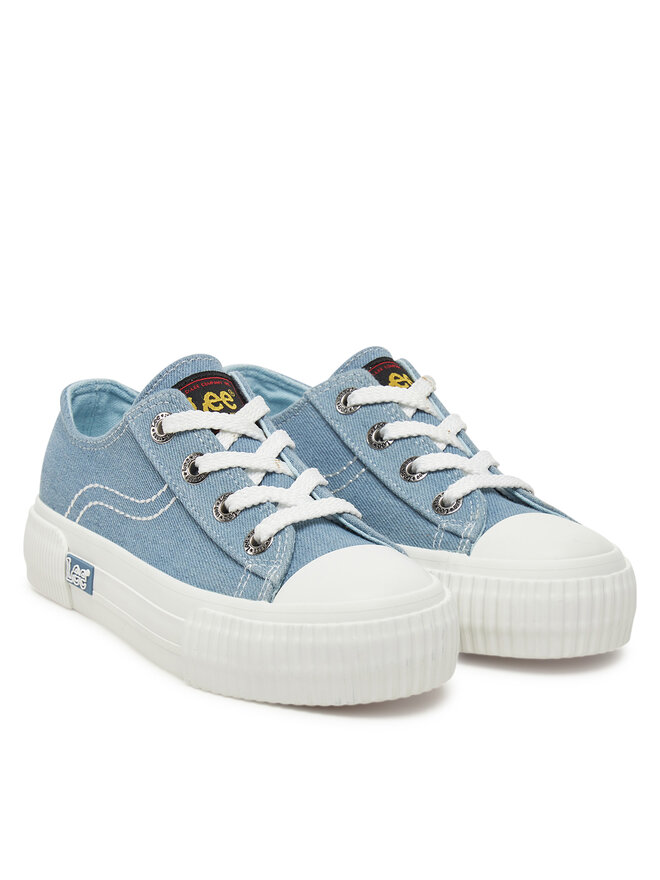 Lee Sneakers aus Stoff Lee ISLA C LOW JR 50251058.73G Blau