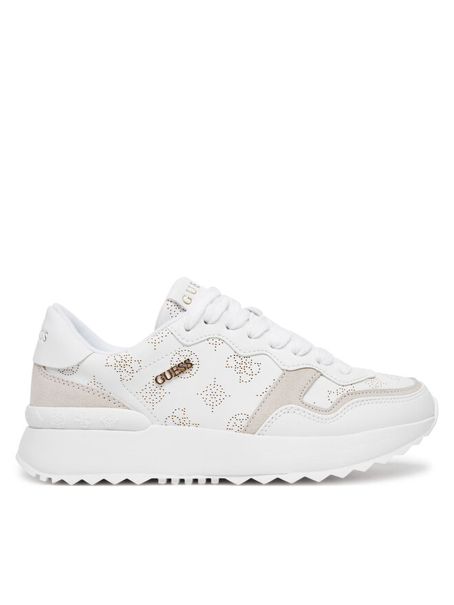 Guess Сникърси Guess FLPVI3 LEL12 Бял