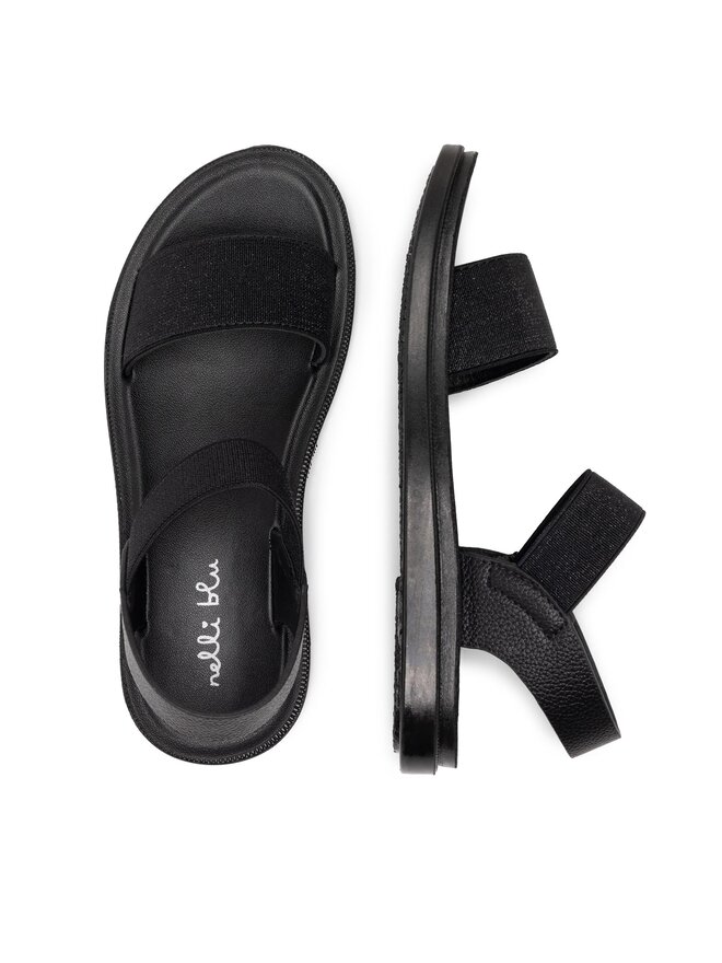 Nelli Blu Σανδάλια Nelli Blu CSS20370-01 Μαύρο