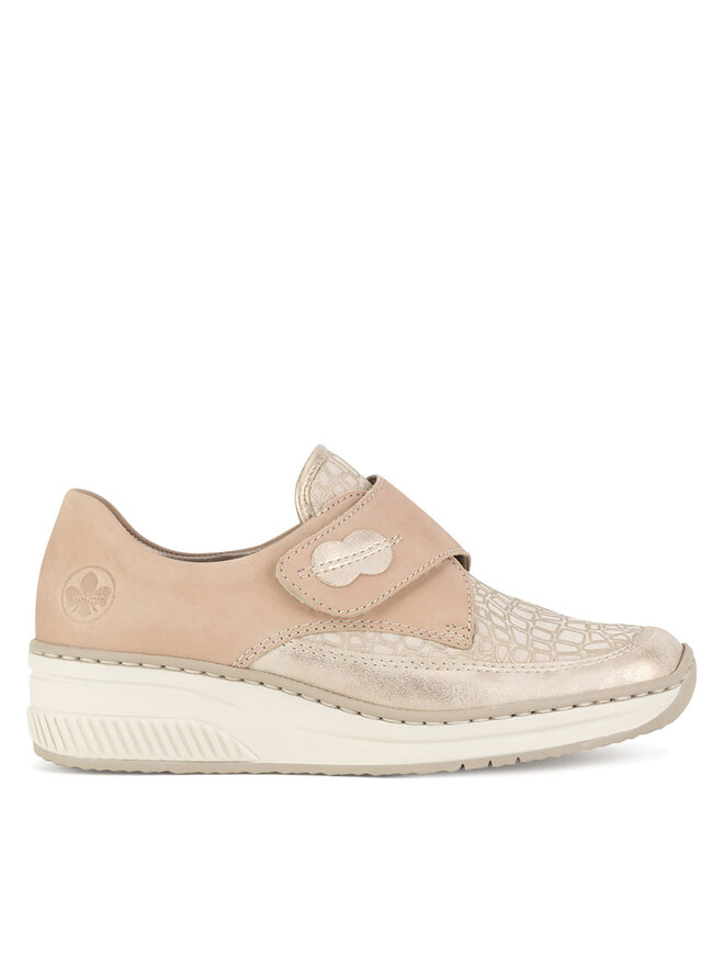 Rieker Halbschuhe Rieker 487C0-60 Beige