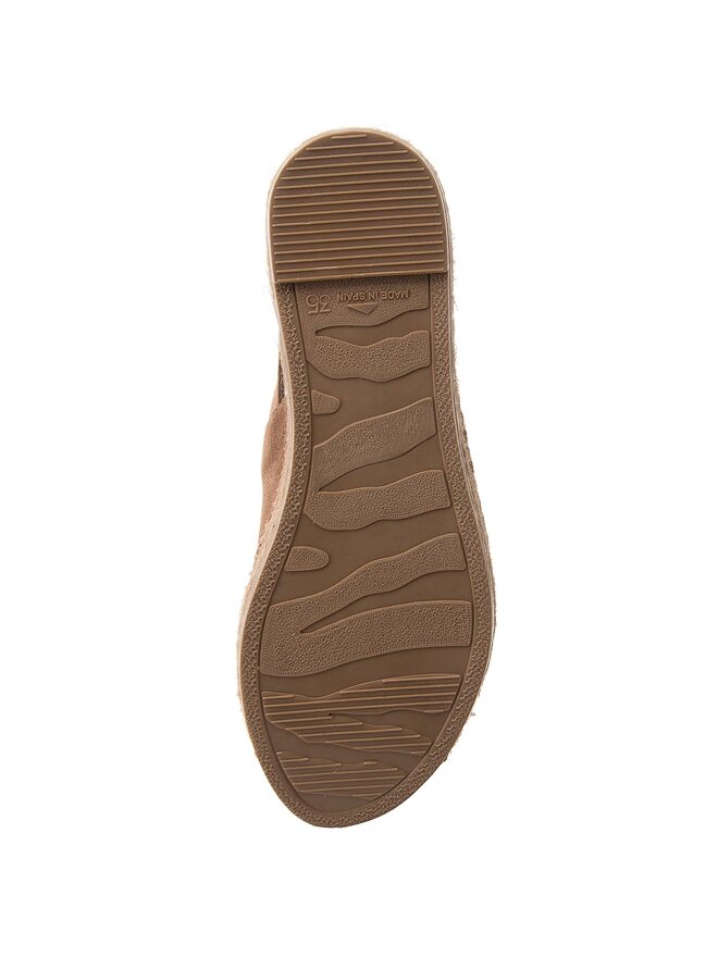Eva Minge Espadrilky Eva Minge Blanes 3Z 18MJ1372394ES Hnedá