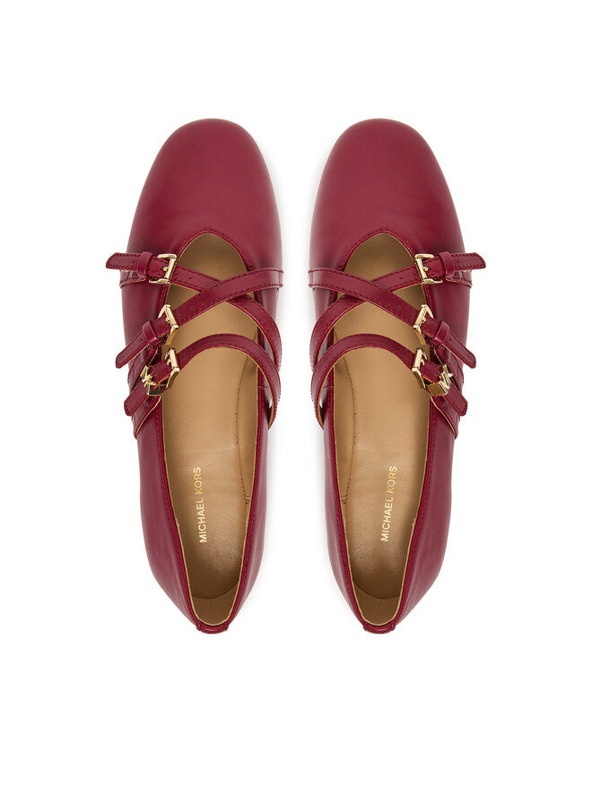 MICHAEL Michael Kors Ballerinas MICHAEL Michael Kors Indy 40T5IDFP2L Dunkelrot