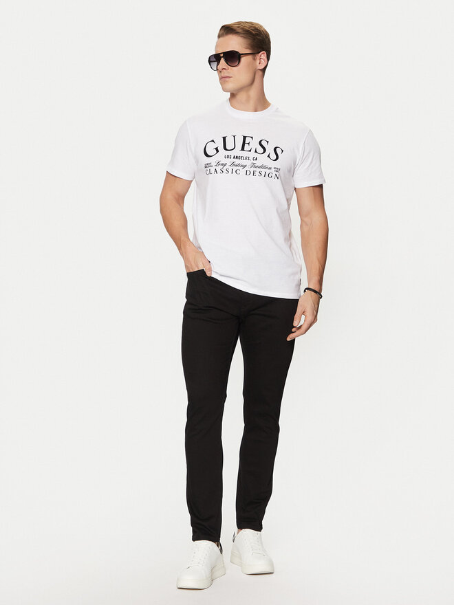Guess Guess Marškinėliai M5RI43 K9RM1 Balta Regular Fit