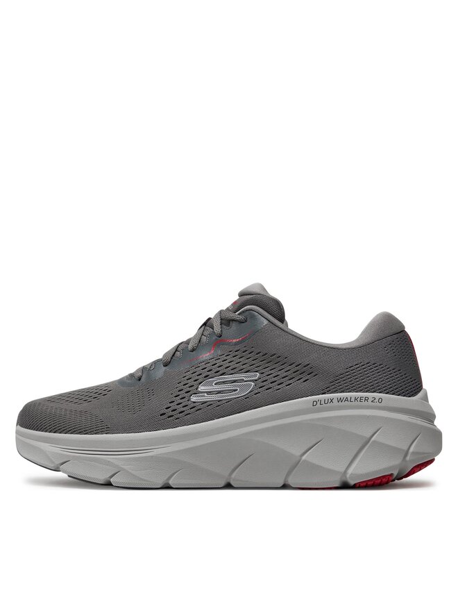 Sneakersy skechers d lux walker 2 0 swave 232714 ccrd szary app