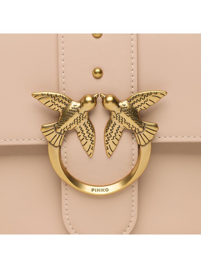PINKO Kabelka Pinko Love One Classic Cl PE 23 PLTT 100053 A0F1 Růžová