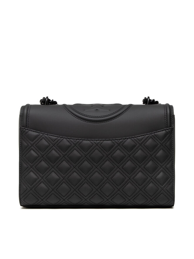 Handtasche Tory Burch Fleming Matte Convertible Shoulder Bag 82559 Schwarz eschuhe