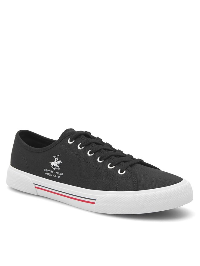 Beverly Hills Polo Club Sneakers aus Stoff Beverly Hills Polo Club M-24MVS5012 Schwarz