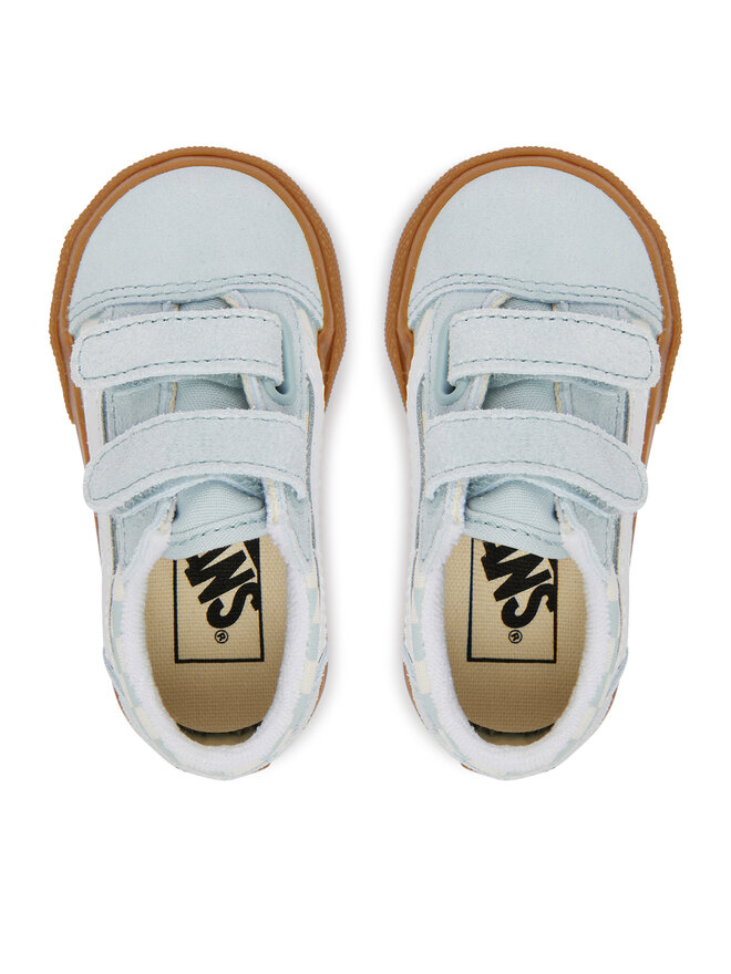 Vans Sneakers aus Stoff Vans Old Skool V VN000CTGFOA1 Hellblau