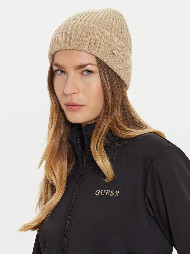 Guess Шапкa Guess AW5236 WOL01 Бежевий