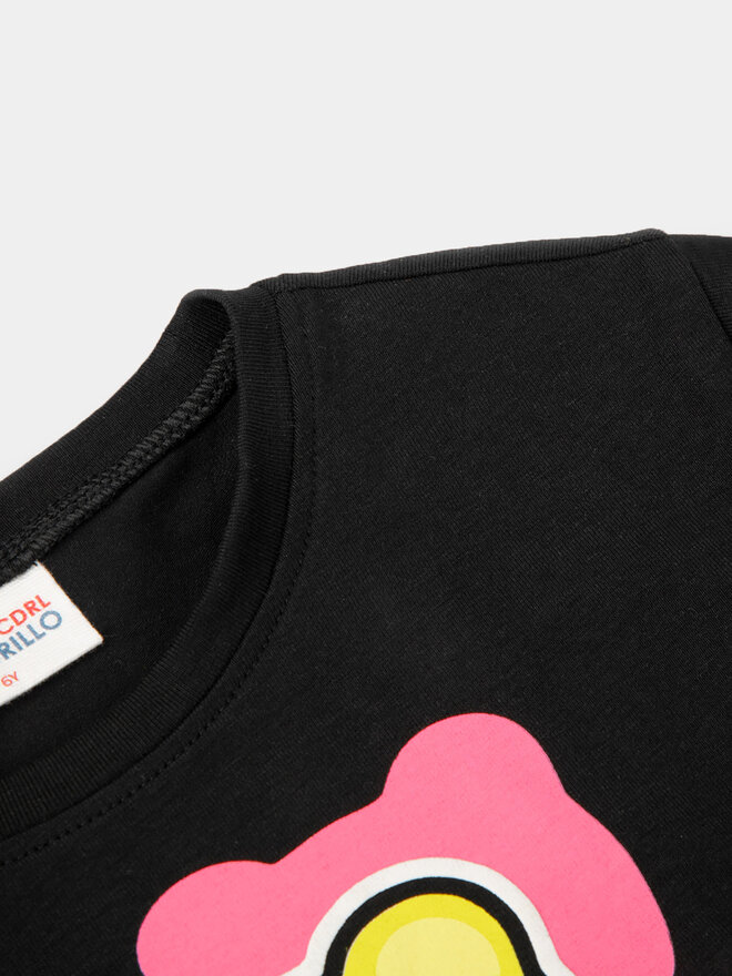 Coccodrillo Coccodrillo T-Shirt WC4143201JPK Schwarz Regular Fit
