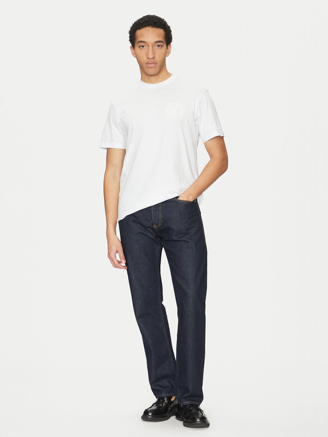 Just Cavalli Just Cavalli Camiseta 78OAHT01 Blanco Regular Fit