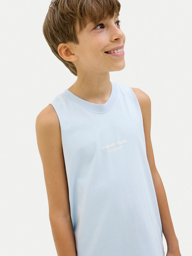 Jack&Jones Junior Jack&Jones Junior Tank-Top Vesterbro 12253957 Himmelblau Loose Fit