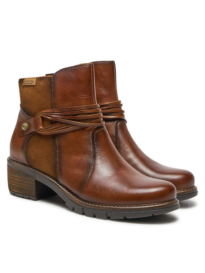 Pikolinos Μποτάκια Pikolinos W1T-8906C2 Καφέ