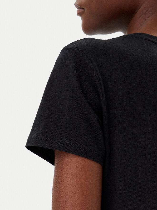 Gap Gap T-Shirt 729555-06 Μαύρο Regular Fit