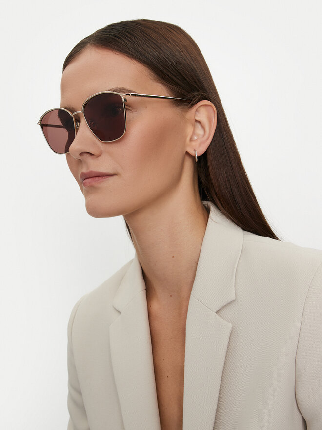 Guess Okulary przeciwsłoneczne Guess GF0205 32E Złoty