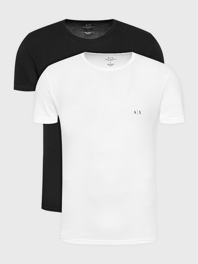 Armani Exchange Armani Exchange Set 2 majice 956005 CC282 42520 Šarena Slim Fit