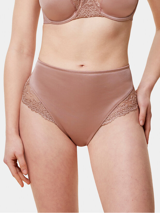 Triumph Triumph Klasszikus magas derekú alsó Ladyform Soft Maxi 10210671 Bézs