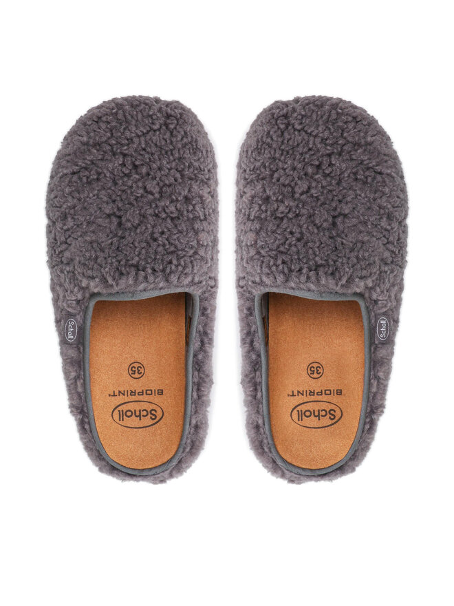 Ciabatte Scholl Lovely | Pantofole Morbide In Microfibra Effetto Scamosciato | Con Plantare Memory Cushion E Tacco A Zeppa 2 Cm