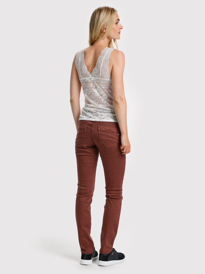 Cream Cream Τοπ Glaze 10604095 Λευκό Regular Fit