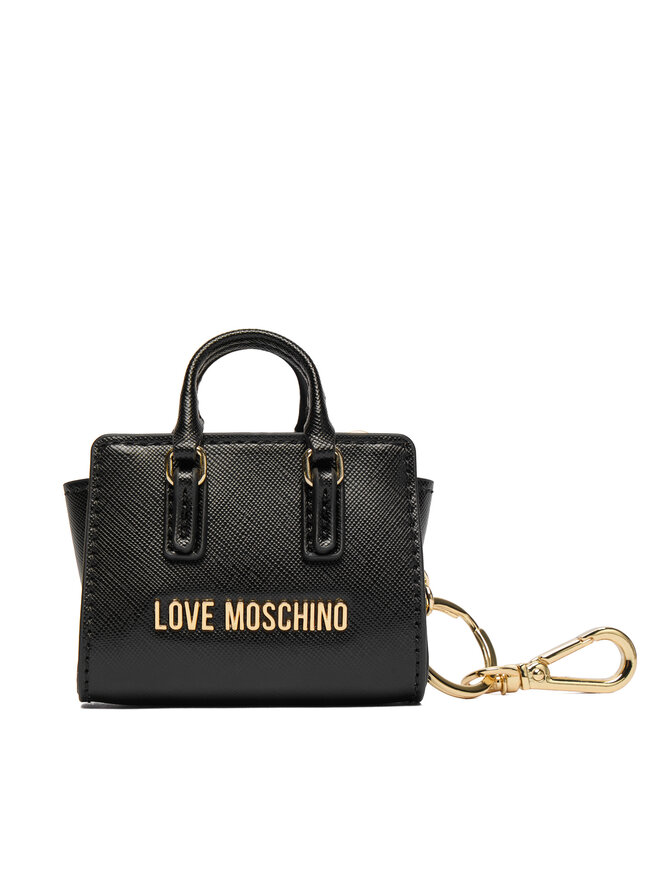 LOVE MOSCHINO Funda para llaves LOVE MOSCHINO JC5411PP0NKZ0000 Negro