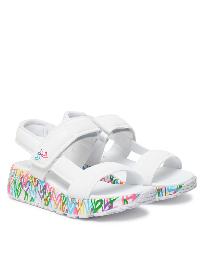 Skechers Sandalen Skechers Uno Lite Sandal - Sunny Love 314094L/WMN Weiß