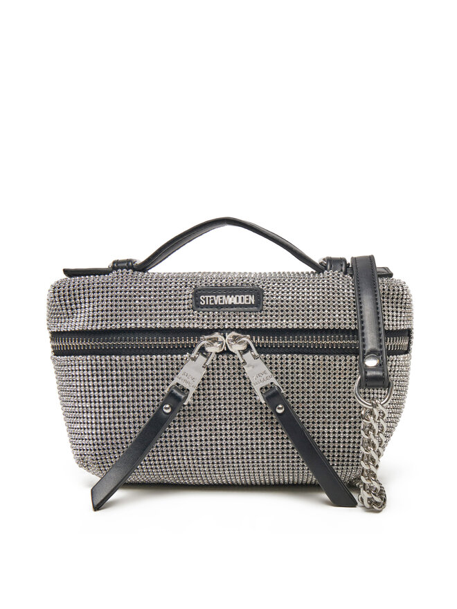 Steve Madden Ročna torba Steve Madden Bkeli SM13001579 Srebrna
