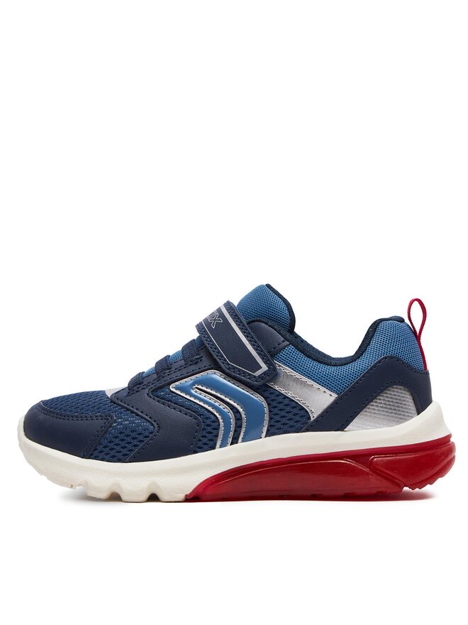 Geox Sneakersy Geox J Ciberdron Boy J45LBC 01454 C0735 D Tmavomodrá
