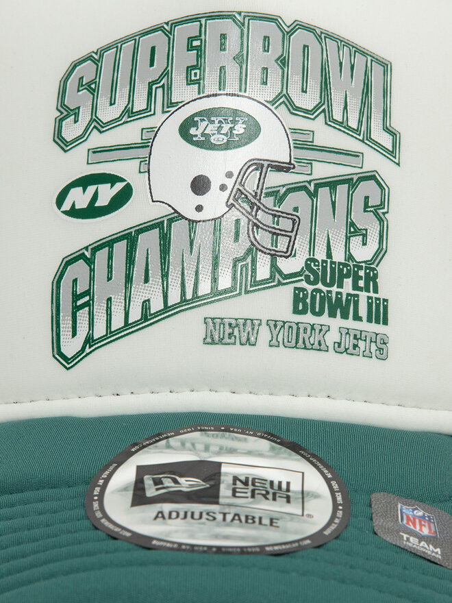 New Era Czapka z daszkiem New Era New York Jets Superbowl 60595294 Biały