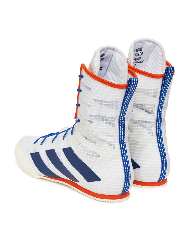 Buty bokserskie adidas Box Hog 4 JP9847 Biały | eobuwie.com.pl