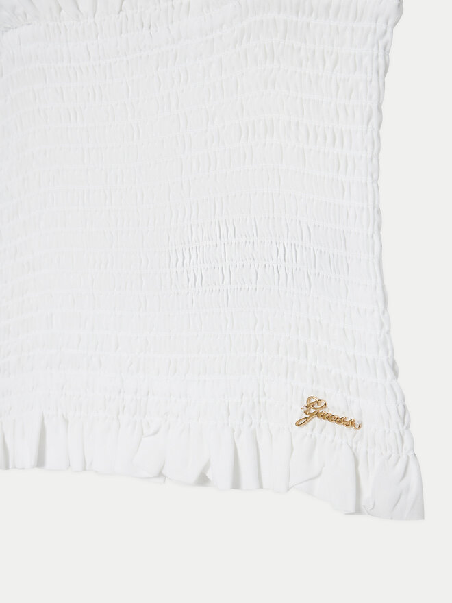 Guess Guess Top J5GH01 WG5S2 Blanco Regular Fit