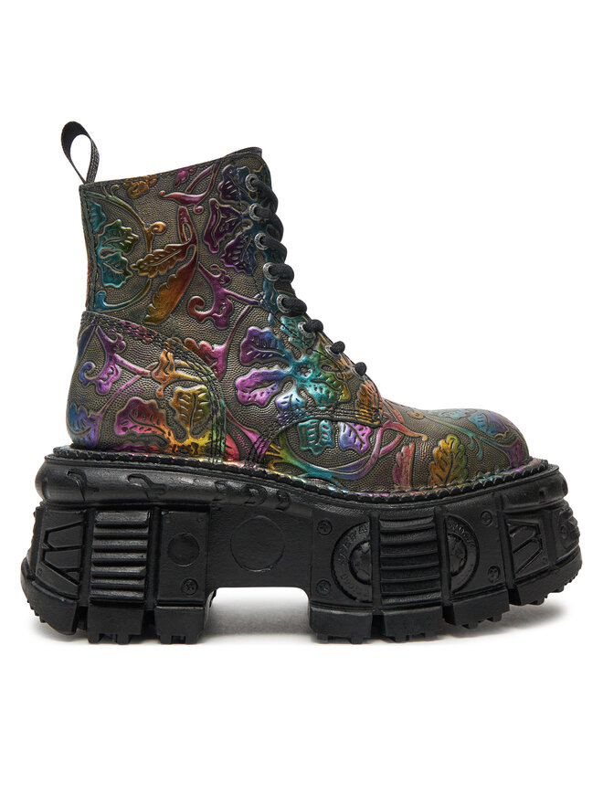 Chaussures Rangers NEW ROCK M MILI084C S21 Multicolore chaussures
